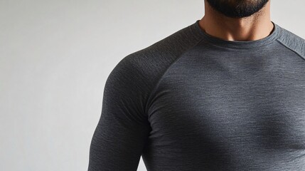 Stylish Lightweight Wool Mesh Base Layer Shirt