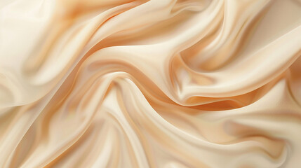 Fototapeta premium Subtle peach-beige to cream gradient background, warm and soft.