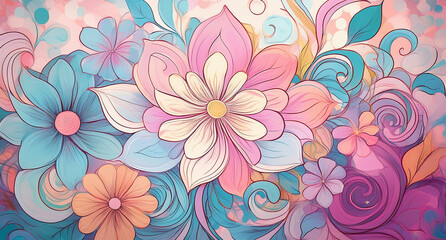 seamless floral pattern