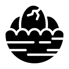 Eggs icon vector pixel perfect