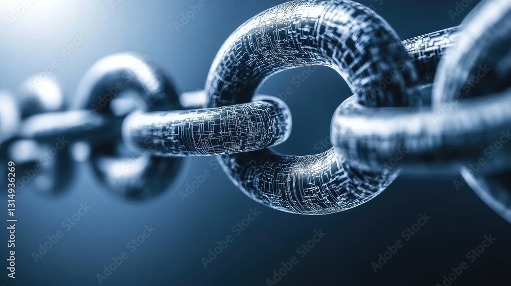 Poster concept of futuristic networking in a digital metaverse with holographic links.