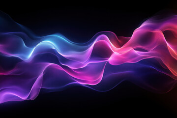 Abstract smoke background in blue and purple hues, swirling and intertwining creating a mesmerizing and mysterious atmosphere.