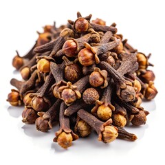 Obraz premium Spice cloves isolated on background white