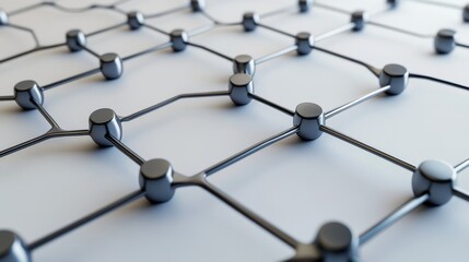 Designing interconnected shapes creative studio graphic artwork modern environment aesthetic viewpoint hexagonal pattern