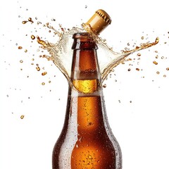 opening beer bottle