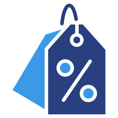 Discount Tag  Icon Element For Design