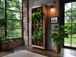 Fototapeta premium custom vertical planter