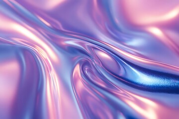 Abstract Iridescent Fluid Design Background