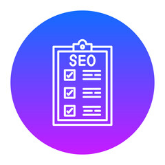 Seo Checklist Icon