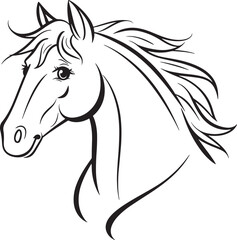 horse vector illustration