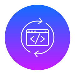Code Refactoring Icon