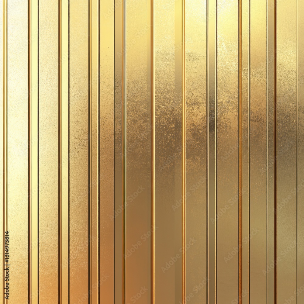 Poster gleaming gold panel array vertical texture rich metallic surface elegant design material backdrop