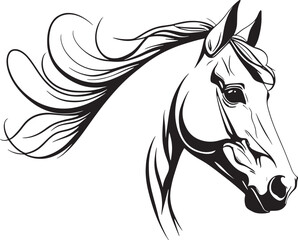 horse vector illustration