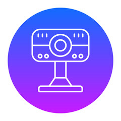 Naklejka premium Webcam Icon