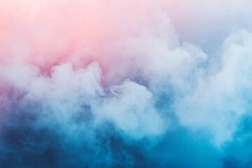 Naklejka premium Abstract Pastel Smoke Clouds Background