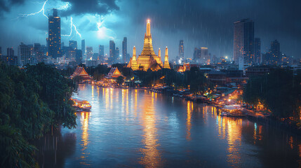 Obraz premium jungle bangkok,