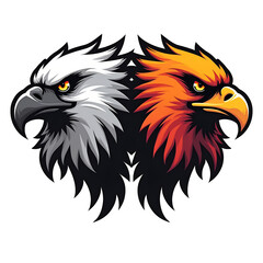 Obraz premium eagle head mascot