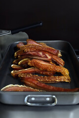 torreznos de panceta de cerdo fritos y crujientes