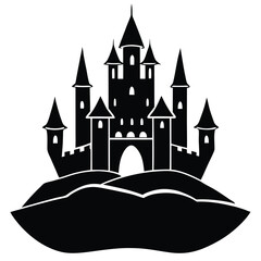 Obraz premium castle in the night