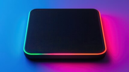 Smart scale displaying weight and body composition metrics, clean and futuristic presentation