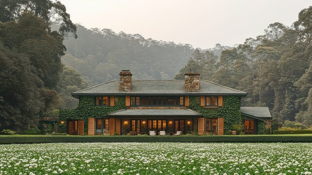 Luxury mountain estate - Powered by Adobe