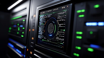 Server Panel Display Tech