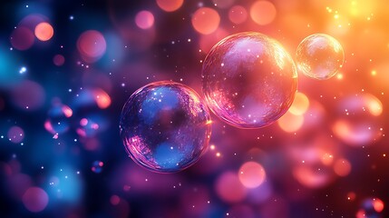 abstract bokeh background