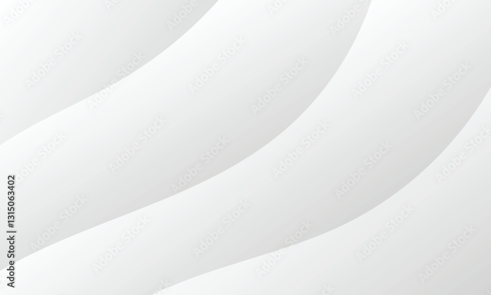 Poster white background with dynamic curve line elegant graphic design element decoration