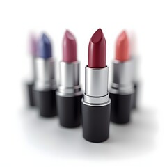 Obraz premium A Sleek And Modern Vector Illustration Of Lipsticks