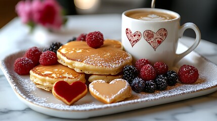 cup of tea and cookies
