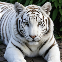 Tigre blanc 5 mois