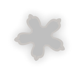 Obraz premium black abstract star