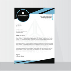 Letterhead design ,Clean and creative letterhead design template,