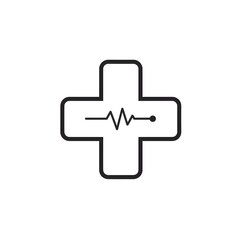 Fototapeta premium Medical Cross Healthcare Symbol