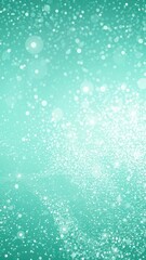 Abstract teal green glitter and aqua mint sparkle backdrop, shimmer, mystical