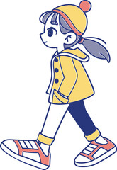 girl with ice skates