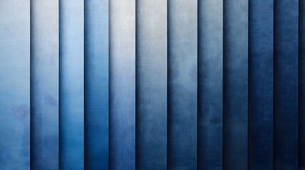 Fototapeta premium Blue Color Swatches: A spectrum of blue color swatches, from deep indigo to pale sky, arranged in a visually appealing vertical gradient, offers a versatile backdrop or design resource