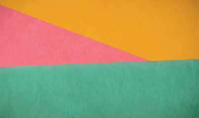 Old paper background. Colorful pastel colors with torn paper collection. Realistic paper strips with torn edges. Old paper texture vintage grunge poster. Vector. Space for text.