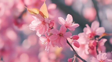 Obraz premium Vibrant Spring Nature Background