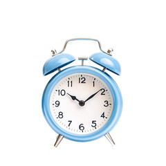 blue alarm clock