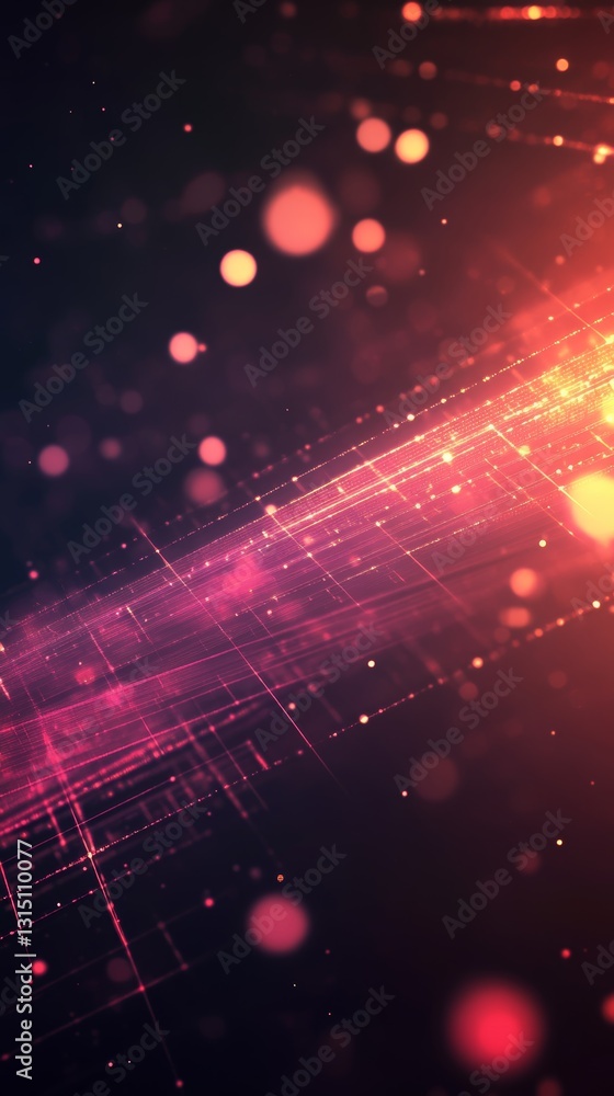 Poster explore a captivating dynamic background design featuring vibrant colors and points of light. perfec