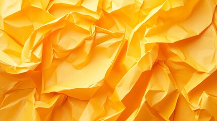 Detailed yellow color crump texture