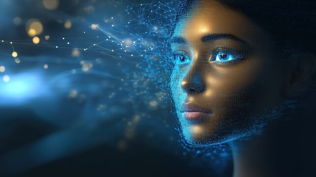 High tech background template design.