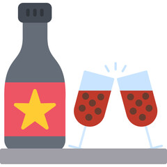 Cheers Champagnes Icon
