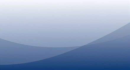 Elegant soft blue gradient background with flowing curve lines design