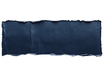 Torn Dark Blue Paper Texture On Transparent Backgrounds And Graphic Elements For Design And Mockups