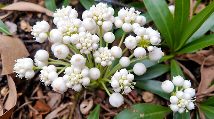White Balls Anaphalis margaritacea