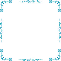 Creative and Artistic Square borders and Frames, Photo frames, Colorful Borders
