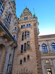 Town hall of Hamburg, Germany 