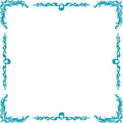 Creative and Artistic Square borders and Frames, Photo frames, Colorful Borders
